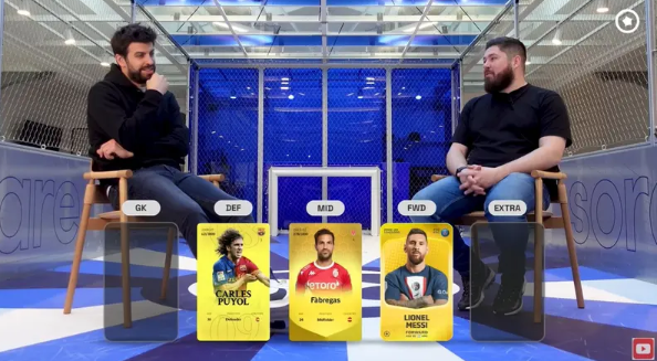 Piqué fue el invitado especial del tiktoker John Nellis.