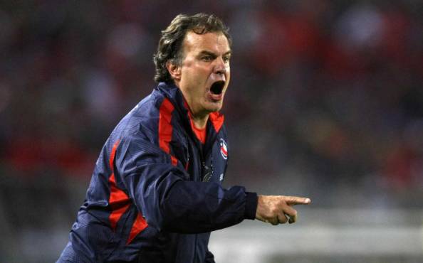 En Sudáfrica 2010, Bielsa dirigió a la Selección de Chile.
