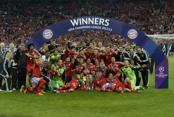 Bayern Munich campeón de la Champions League.