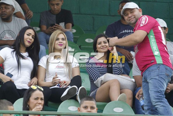 ¡QUÉ LINDAS! Las chicas que se robaron el show en el Marathón vs Real España