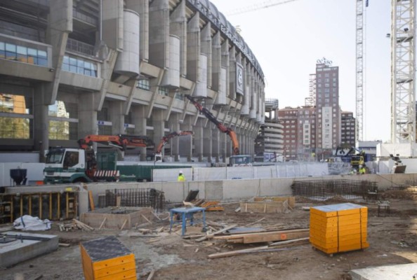 Pese a las obras de remodelación, Real Madrid cede el Bernabéu para combatir el coronavirus