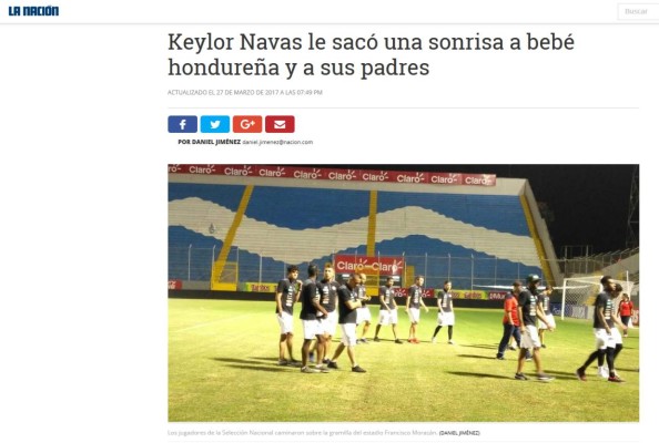 Lo que la prensa de Costa Rica habla previo al juego ante Honduras