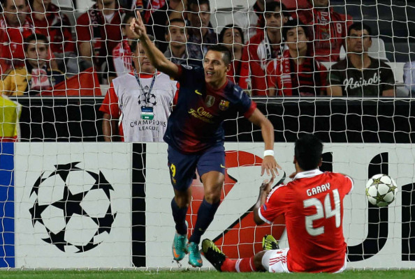 Barcelona vence 2-0 en visita a Benfica