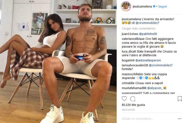 Jessica Melena, 'desesperada' por el vicio del FIFA de Ciro Immobile