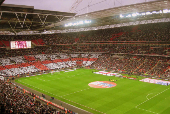 Estadio de Wembley donde disputará la final de Copa FA de Inglaterra.