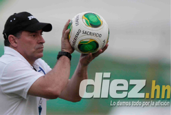 La motivación del técnico Luis Suarez a sus Jugadores.