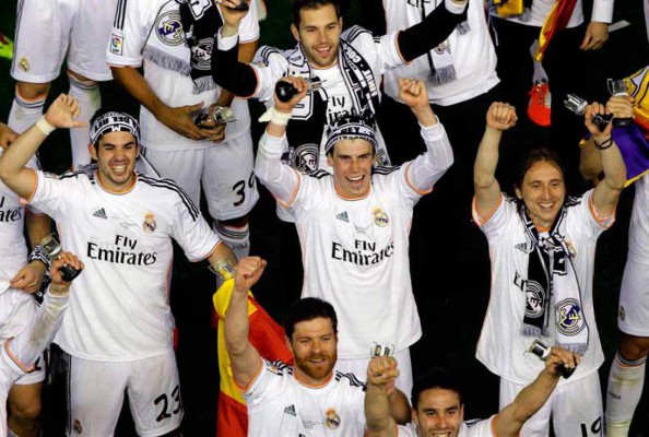 Real Madrid es campeón de la Copa del Rey 2014.