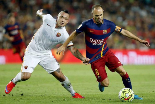 El Barcelona venció 3-0 a la Roma y levantó el trofeo Joan Gamper