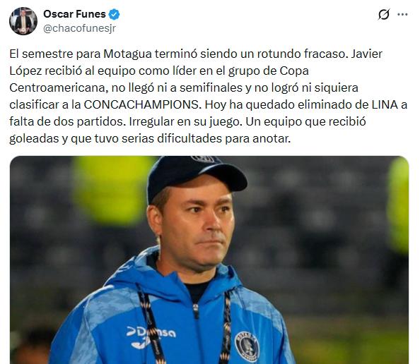Son una vergüenza; desastroso: así reacciona la prensa contra Motagua por la dura eliminación ante Olimpia