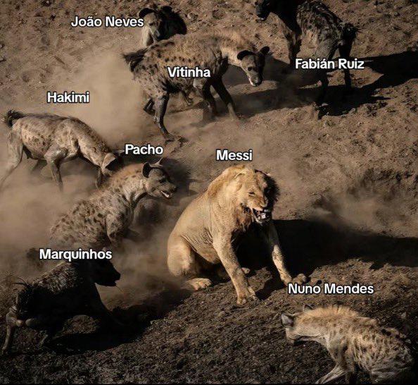 Memes destrozan a Messi por la paliza del PSG sobre Inter Miami en el Mundial de Clubes