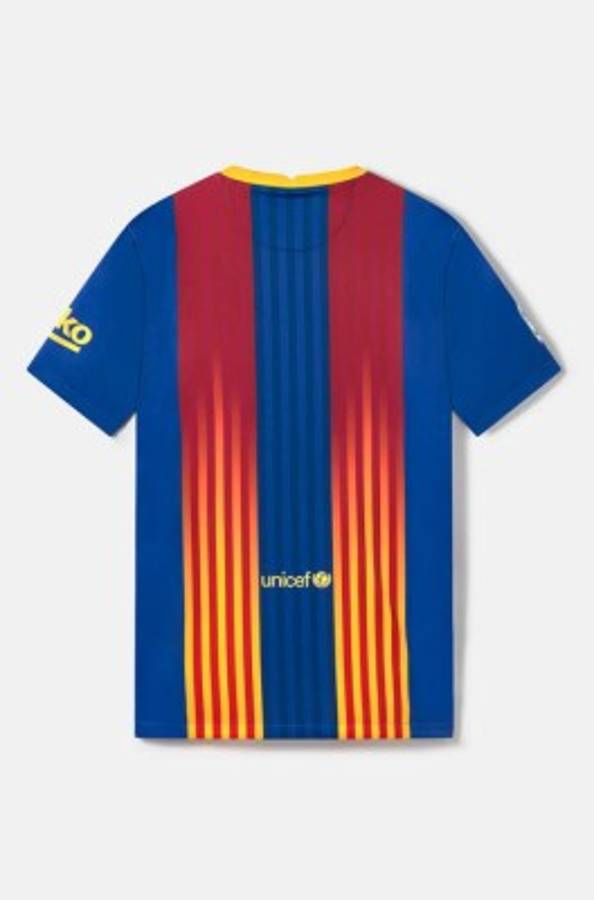 Barcelona lanza la nueva camiseta que usarán los jugadores para el clásico ante Real Madrid
