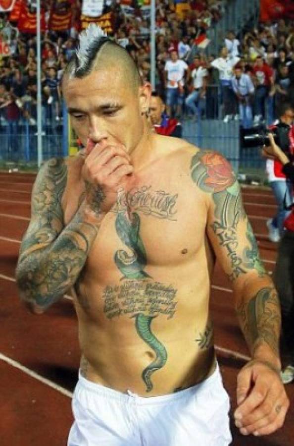 Futbolistas fanáticos de los tatuajes y los más increíbles que se han hecho