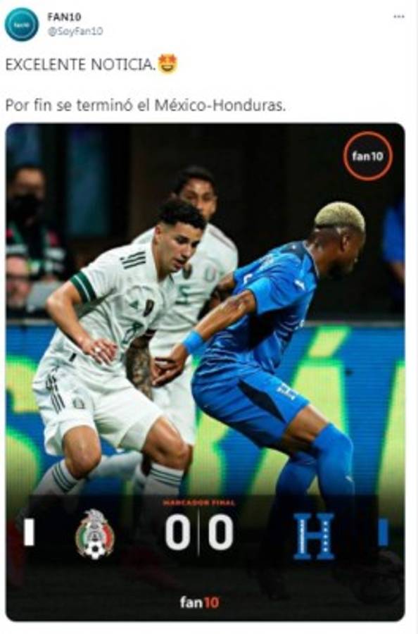 ¡Se durmieron! Las redes explotan con divertidos memes por el empate de Honduras ante México