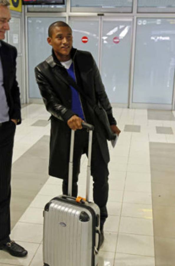 Luis Garrido ha llegado este jueves a la ciudad de Belgardo, Serbia.