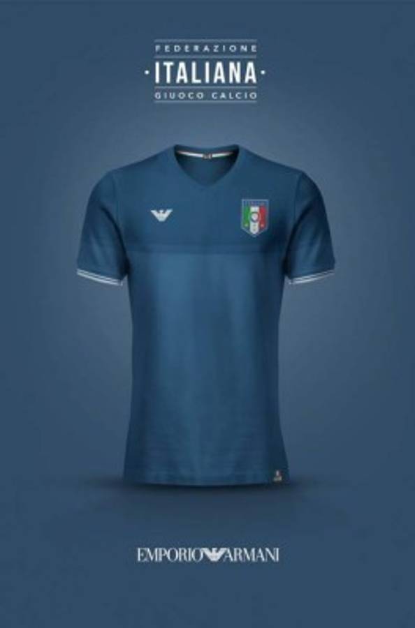 FOTOS: Así serían las camisas de las grandes selecciones hechas por grandes diseñadores