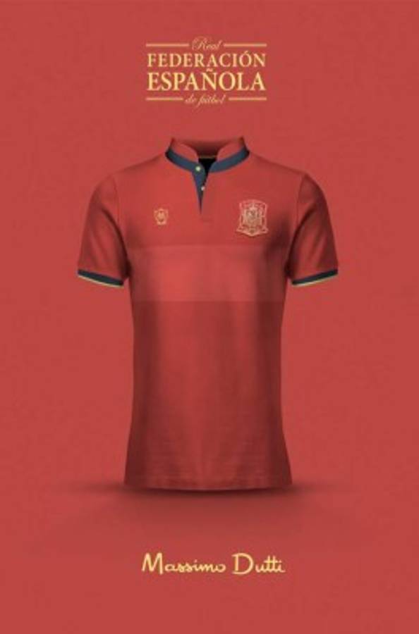 FOTOS: Así serían las camisas de las grandes selecciones hechas por grandes diseñadores