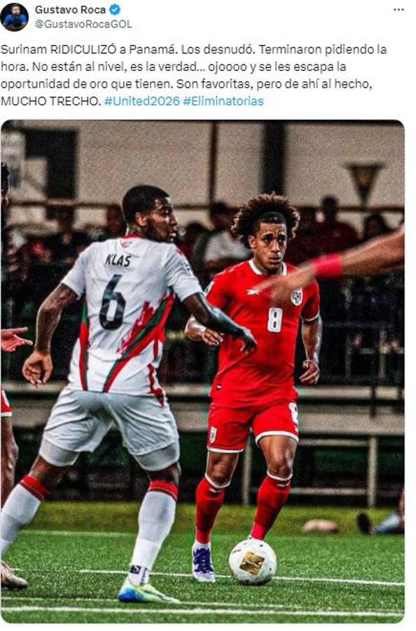 Los desnudó, Pidiendo la hora y No tienen nivel: prensa de Concacaf destruye a Panamá tras tropezar con Surinam