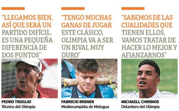 Otra de las medidas tomadas por el Motagua, es que no se admitirá el acceso a la barra organizada del Olimpia, el objetivo es evitar disturbios.