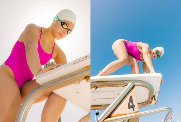 Breckynn Willis, la sexy nadadora que fue descalificada por 'enseñar de más' en su traje de baño&nbsp;&nbsp;&nbsp;