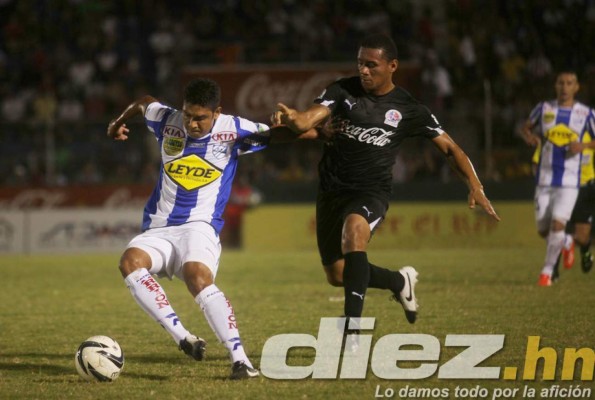 las mejores imágenes de la jornada 17 de la liga nacional de Honduras