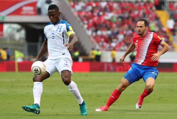 DEL UNO AL DIEZ: La calificación de los jugadores de Honduras ante Costa Rica