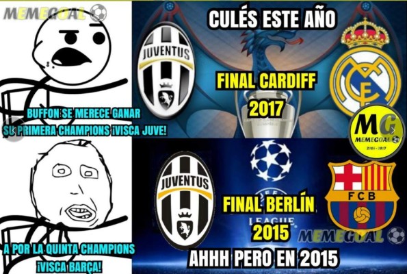 Duros memes acribillan a Barcelona y Cristiano previo a la final en Cardiff