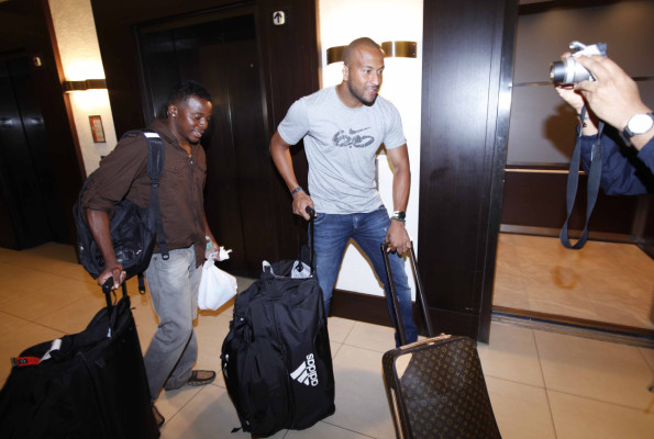 La llegado de los legionarios a la concentración en Miami.