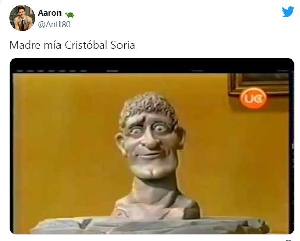 Cristiano Ronaldo y Militao son protagonistas: Los memes que hacen pedazos a Cristóbal Soria tras su operación en el rostro