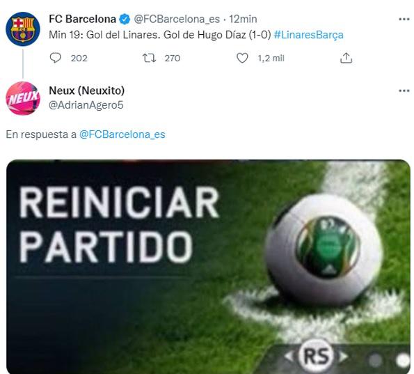 Los memes del sufrido triunfo del Barcelona ante el modesto Linares donde Dembelé es protagonista