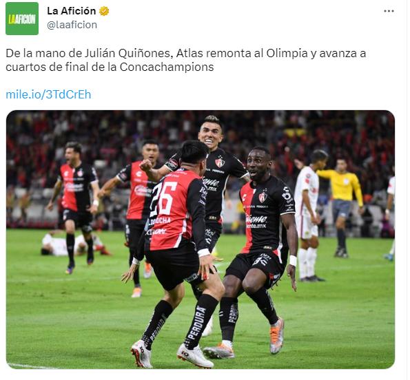 “Le sacan la llave a Olimpia” y “tuvieron que sufrir”: Así reaccionan en México el día después de la remontada de Atlas