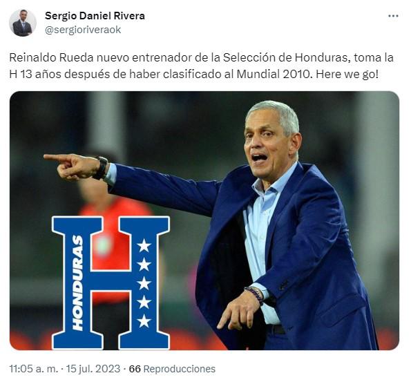 Lo que dice la prensa hondureña sobre la llegada de Reinaldo Rueda a la Selección Nacional: “Ojalá pueda unir al país”