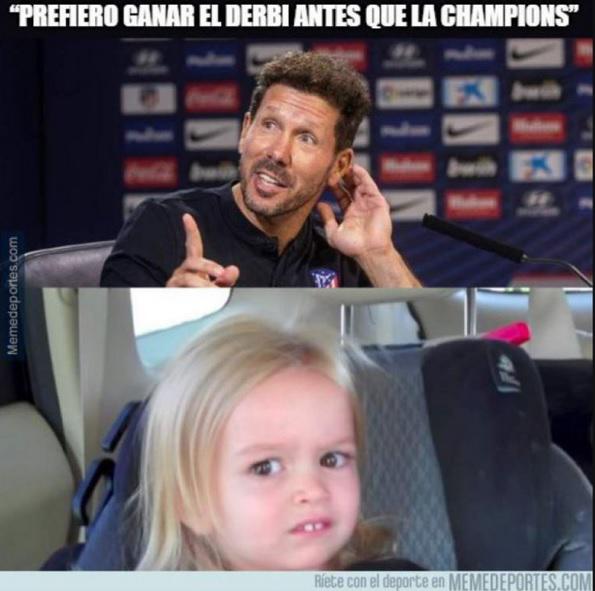 Real Madrid perdió, el Atlético no le hizo el pasillo de campeón y los memes estallan en las redes sociales