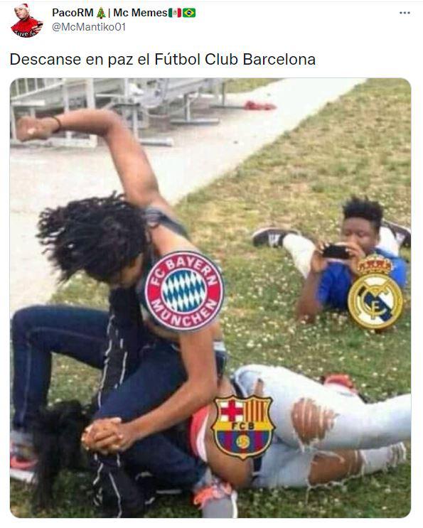Memes: Bayern destroza a Barcelona y se desatan las burlas por jugar UEFA Europa League