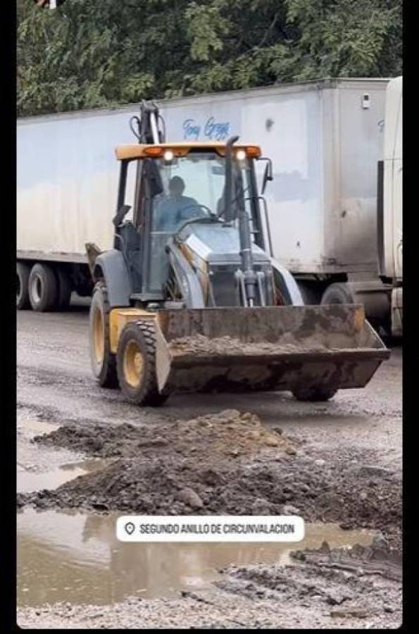 Efecto Messi: Comienzan las reparaciones en las calles del Segundo Anillo que conducen al estadio Olímpico en SPS