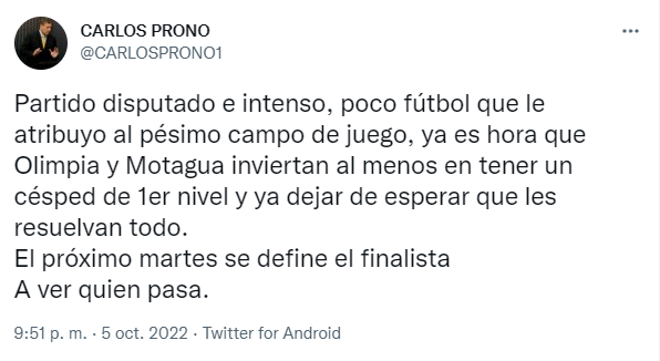 Sin filtros: Periodistas reaccionan luego del amargo empate que sellaron Motagua y Olimpia en Liga Concacaf