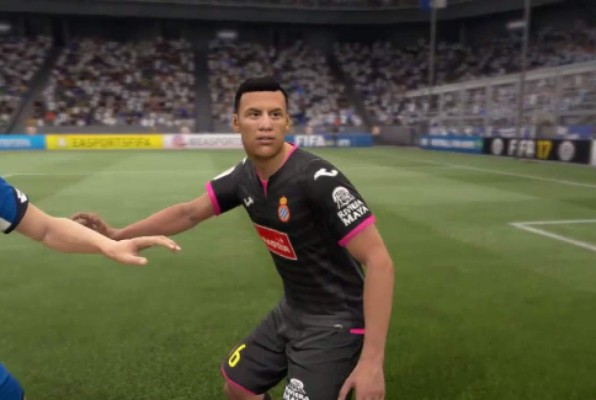 Legionarios costarricenses en el videojuego FIFA 17