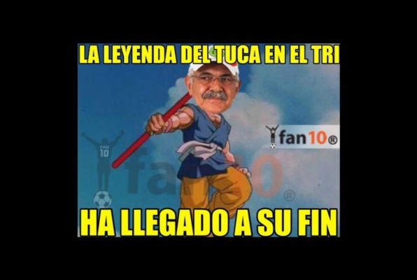 Al Tuca Ferreti le hicieron una despedida con divertidos memes