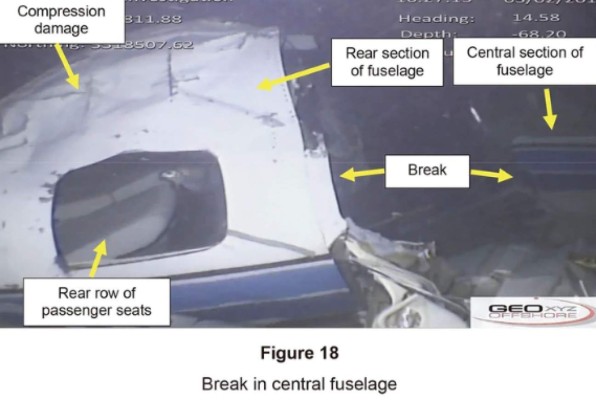 Caso Emiliano Sala: Revelan nuevas fotos de cómo quedó la aeronave del argentino bajó el mar&nbsp;&nbsp;