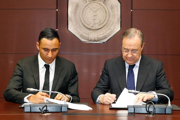 Keylor Navas, presentado en el Real Madrid: 'Pura vida y Hala Madrid'