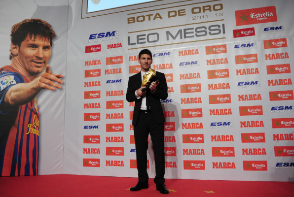 Lionel Messi recibió la Bota de Oro.