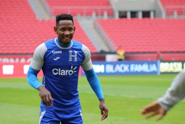 FOTOS: El entreno de Honduras en el Beira-Río previo al juego ante Brasil