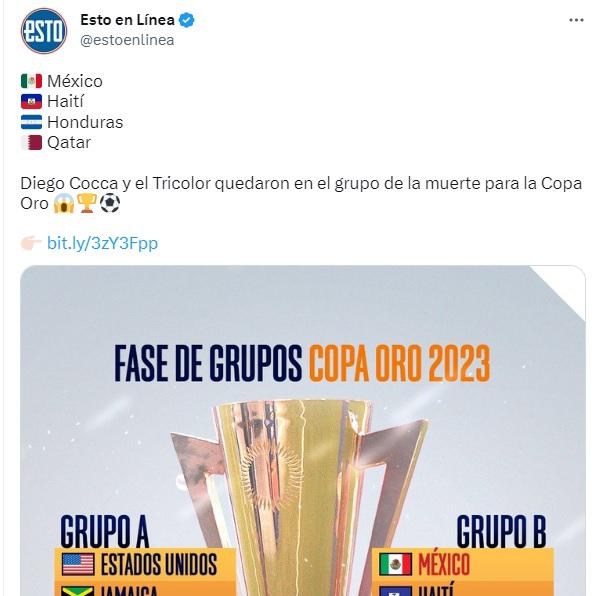 Lo que dice la prensa de México sobre la Selección de Honduras y su grupo en la Copa Oro 2023 ¿El de la muerte?