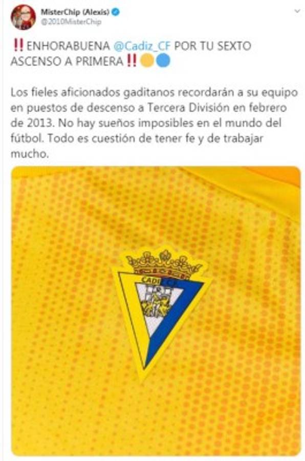 'Regresa entre los grandes': Los medios internacionales destacan el ascenso del Cádiz y Choco Lozano a Primera división de España