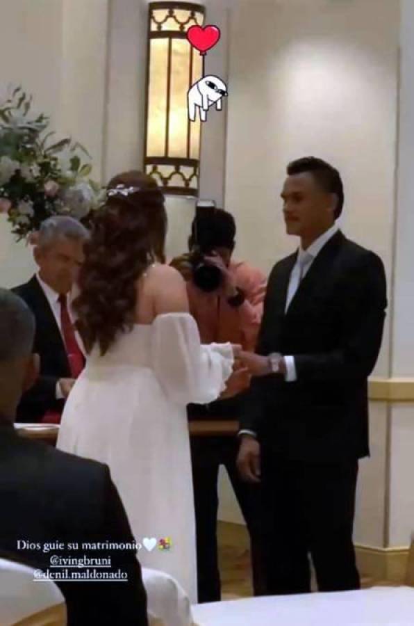 Así fue la boda de Denil Maldonado con Iving Bruni: El futbolista que eligió como padrino ¿Y la luna de miel?