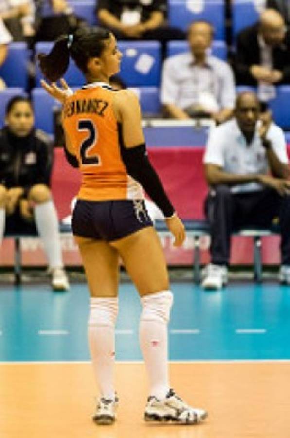 Fotos: Ella es Winifer Fernández, la bella voleibolista dominicana