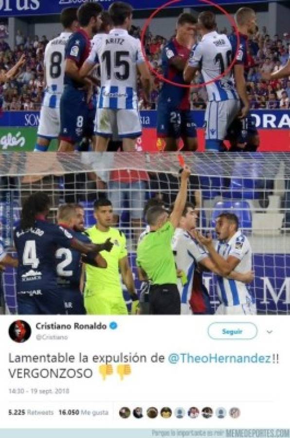 Los mejores memes del día a la orden con CR7 como protagonista