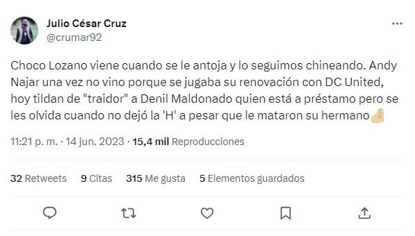 Así reacciona la prensa deportiva ante el caso de Denil Maldonado: “Jugadores que son pecho frío” y “Honduras es un desastre”