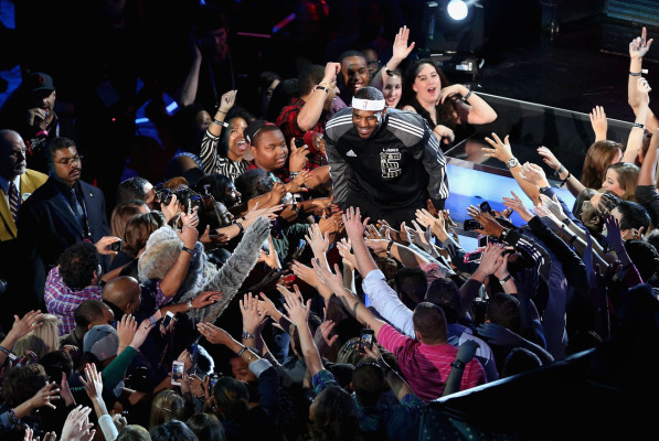 El espectáculo del Juego de las Estrellas de la NBA 2014