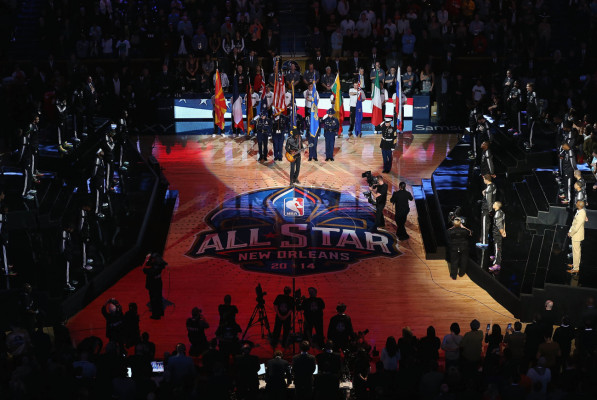 El espectáculo del Juego de las Estrellas de la NBA 2014