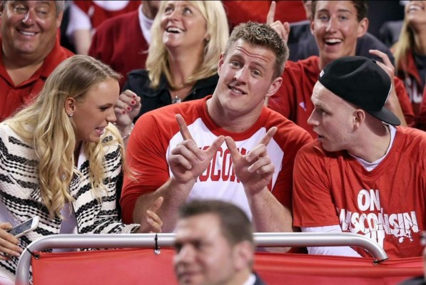 Wozniacki tiene un nuevo 'amigo”: JJ Watt